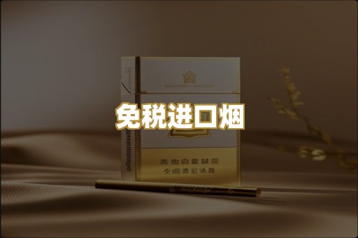 免税进口烟